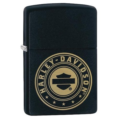 Zippo 2023 Zippo Black Matte Harley Davidson ZIP-49197